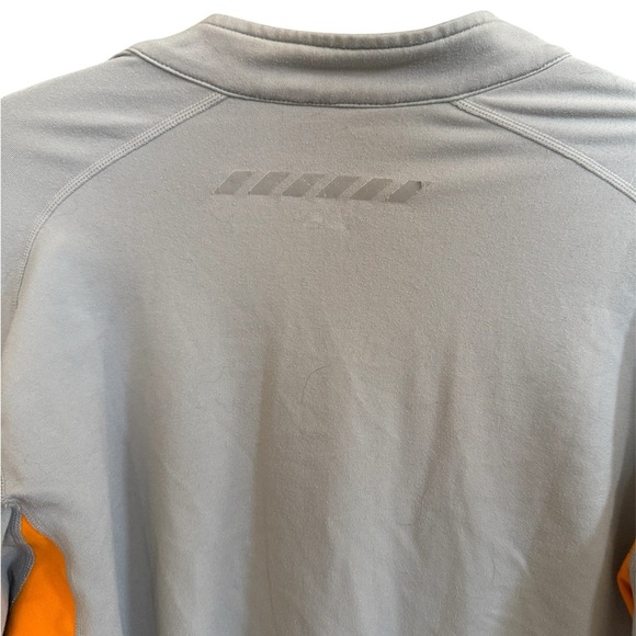 Nike Women’s Light Gray and Bright Orange Jacket - Picture 4 of 6